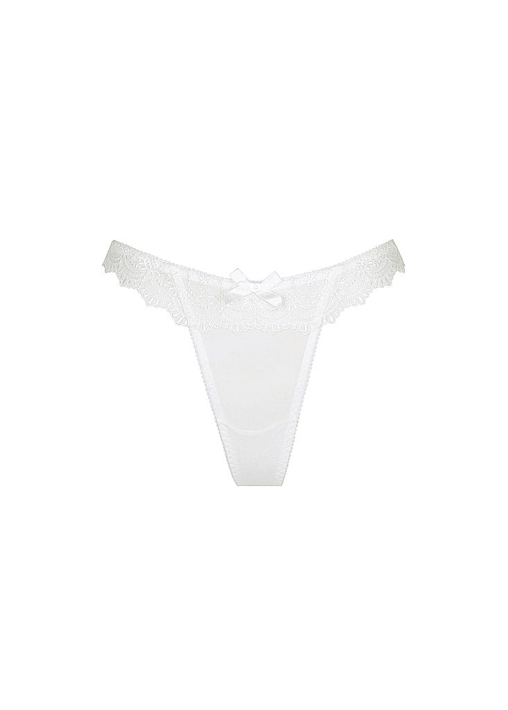 RILEY BOTTOMS WHITE - PRE ORDER - Forever and a day intimates