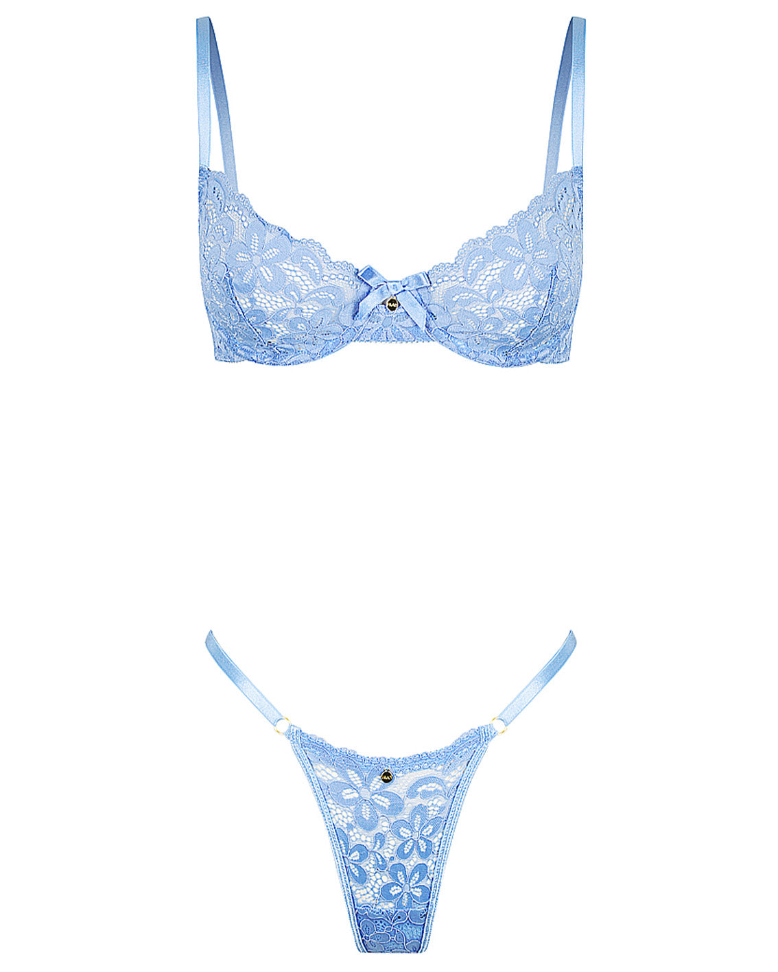 Aubrey Bra Blue - Forever and a day intimates