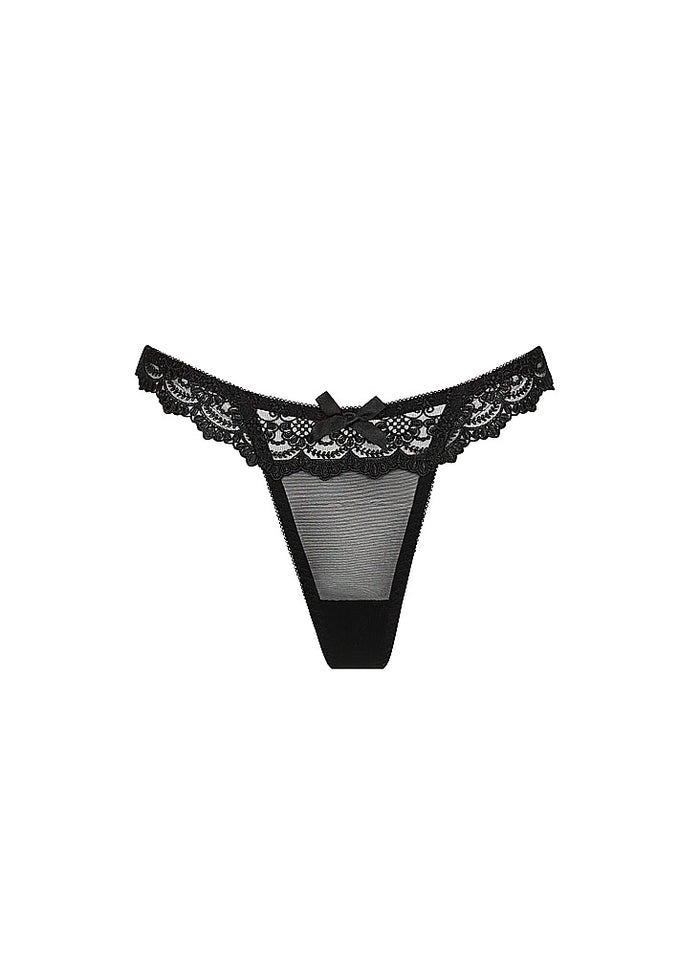 Riley Panty Black - Forever and a day intimates